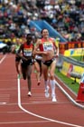 Helen Clitheroe finishes second in 5000 metres with World Championships qualifying time, 2011 Aviva London Grand Prix